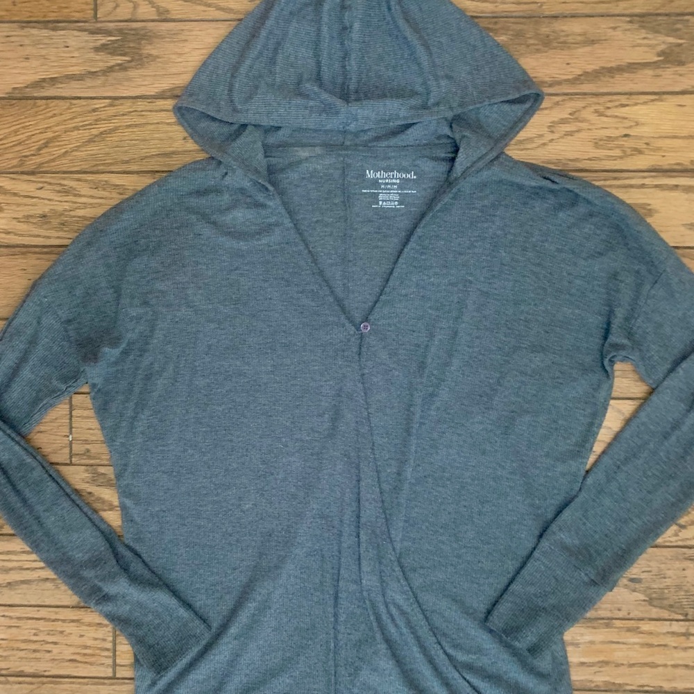 Breastfeeding hooded top!